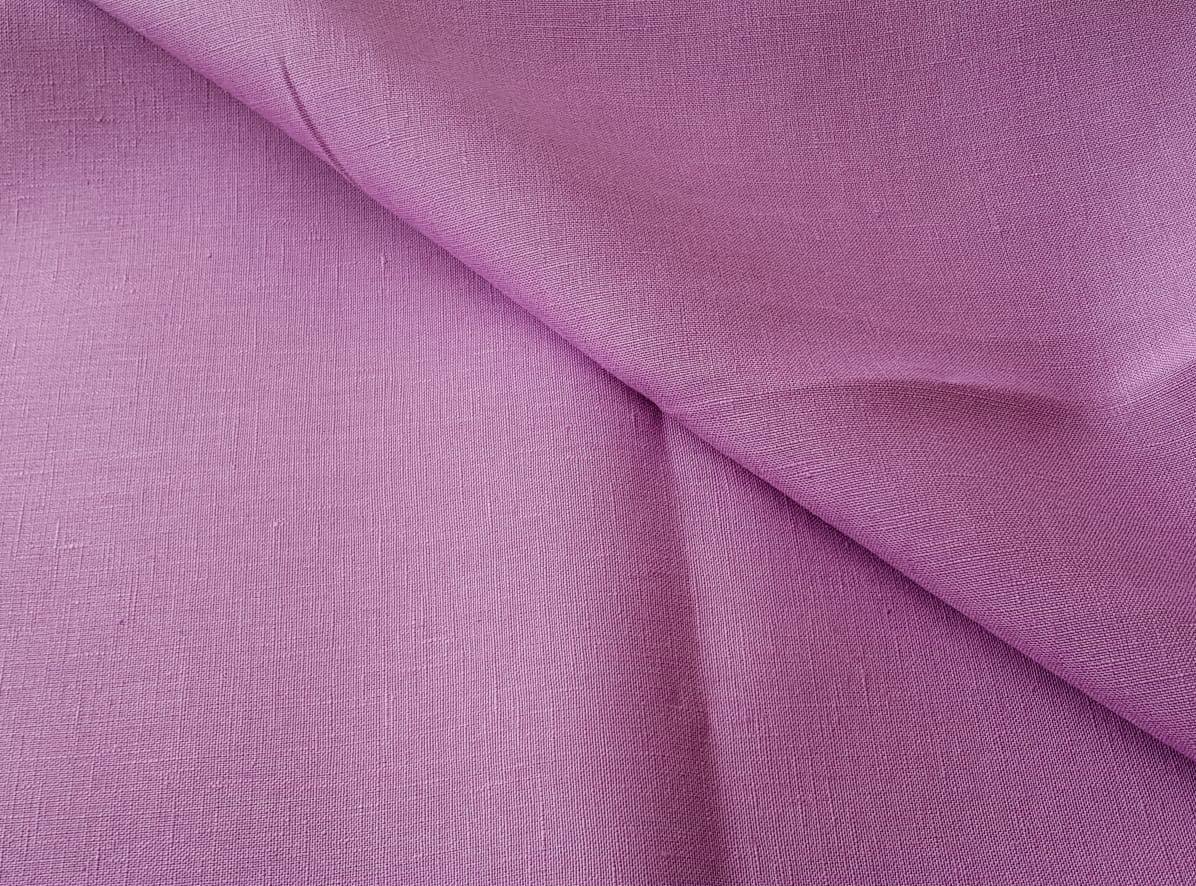 Linane kangas L245 Dusty Lavender, pehmendatud